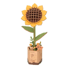 Robotime Sunflower 3D-s kirakó 154 db Növényvilág puzzle, kirakós