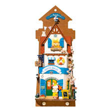 RoboTime sziget villa akasztható miniatűr ház puzzle, kirakós