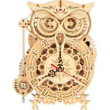 Robotime Technology Baglyos Óra - 3D Modell 3D Puzzle (LK503) puzzle, kirakós