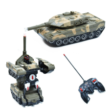 Robottá alakuló távirányítós tank gyerekeknek – harckocsi transformers (BBJ) távirányítós modell