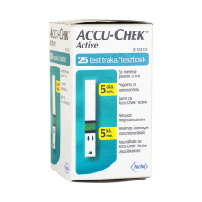 ROCHE AccuChek Active Glucose vércukormérő csík 25x gyógyászati segédeszköz