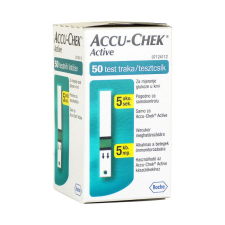 ROCHE AccuChek Active Glucose vércukorszintmérő csík 50x vércukorszintmérő