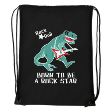  Rock an roll - Sport táska Fekete egyedi ajándék