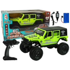 Rock Crawler 2,4 GHz 1:8 távirányító terepjáró autó zöld távirányítós modell