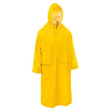 Rock RAINFALL-Y-XL méret Hosszú PVC munkavédelmi esőkabát Sárga színben munkaruha