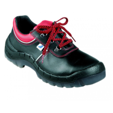 Rock RS_93624 OTTER S3 munkavédelmi cipő, acélkaplis, talplemezes, fekete/piros KIFUTÓ
