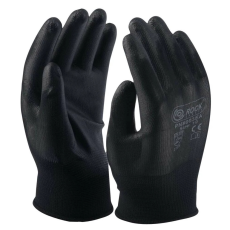 Rock Safety Kesztyű szerelő fekete M:11 PU