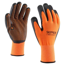 Rock Safety SKIPPER Poliészter/spandex szerelőkesztyű nitril mártással védőkesztyű