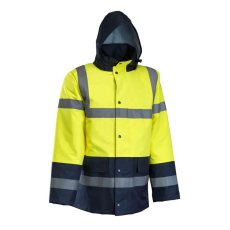 Rock TR466-Y-4XL Jól-láthatósági bélelt munkavédelmi télikabát