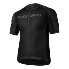 Rockbros 15120002004 rövid ujjú XL kerékpáros mez - fekete férfi póló