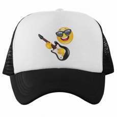  Rocker Emoji - Trucker Hálós Baseball Sapka