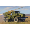 Rocket Zvezda BM-21 Grad Rocket Launcher  1:35 makett harcjármű (3655)