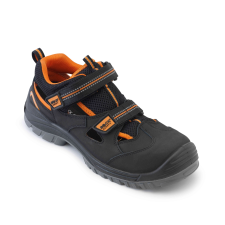 Rocksafety MASTER-SA-O_ S1P SRC  fémmentes munkavédelmi szandál, Nubuk bőr munkavédelmi cipő