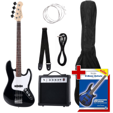 Rocktile Groover'S Pack Jb E-Bass Szett Fekete Fekete Szett gitár és basszusgitár