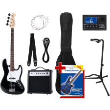 Rocktile Groovers Pack Jb E-Bass Szett Ii Fekete Fekete gitár és basszusgitár