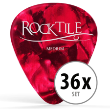 Rocktile Piros Pengetők 36-Os Csomag Közepes basszusgitár kiegészítő