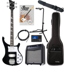 Rocktile Pro Rb-400B Blackbird Elektromos Basszusgitár Szuperszett gitár és basszusgitár