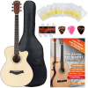 Rocktile Wsc-101C Nt Akusztikus Népi Gitár  Koncert Szett 5 Részes Kiegészítővel És Táskával