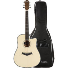 Rocktile Wsd-100C Nt Akusztikus Népi Gitár  Dreadnought Szett Gig Táskával gitár és basszusgitár