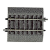 Roco Line Sín egyenes G1/4 alapkőzettel – 42513 H0 1:87 méretarány