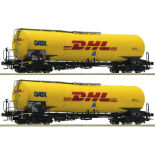 Roco Tartálykocsi készlet, Zans, DHL, GATX VI 76024 H0 1:87 méretarány makett