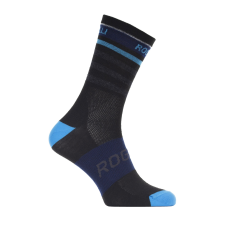 Rogelli midnight rcs-13 kerékpáros zokni 007.150 fekete/kék - Méret: 36-39 férfi zokni