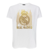 Rogers A Real Madrid címeres pólója - fehér-arany - 2XL