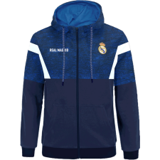 Rogers Tengerkék Real Madrid kapucnis pulóver - 2XL férfi pulóver, kardigán