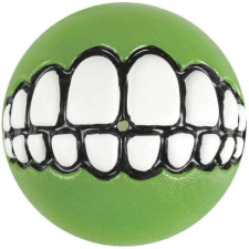 ROGZ Grinz jutalomfalattal tölthető vigyori labda (M | 6.4 cm | Zöld) jutalomfalat kutyáknak
