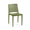 Rojaplast Bars műanyag kerti szék, olívazöld