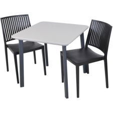Rojaplast ITALIA BALCONY kerti asztal 1 + 2 kerti szék szett, BARS kerti bútor