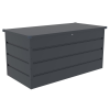 Rojaplast Max F fém kerti tároló doboz, 1072 L - sötétszürke