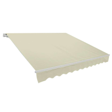 Rojaplast P4510 falra szerelhető napellenző bézs 3,95x2,5m kerti bútor
