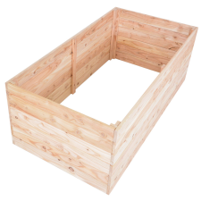  Rojaplast Premium modrín M fenyőfából készült emelt ágyás - natúr kerti tárolás