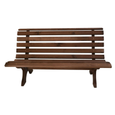 Rojaplast Retro Fenyőfából Készült Kerti Pad – Gesztenye, 150 Cm () kerti bútor