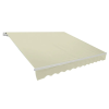 Rojaplast Rojaplast P4510 falra szerelhető napellenző - bézs - 3,95 x 2,5 m