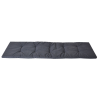 Rojaplast ROJAPLAST ÜLŐPÁRNA KÜLTÉRI-BELTÉRI PADRA 185X50 CM - SÖTÉTSZÜRKE