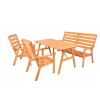 Rojaplast SYLVA fenyőfából készült kerti bútor garnitúra, 150 cm