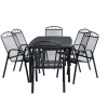 Rojaplast ZWMT-24 kerti asztal 1 + 6 kerti szék szett, ZWMC-31