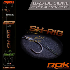 Rok Fishing Sh-Rig Curve Shank - No4 2Db (060938) Előkötött Bojlis Horog horog