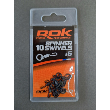 ROK SPINNER SWIVELS SIZE 6 HOROG FORGÓKAPOCS halfelszerelések