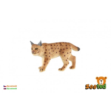 Róka műanyag figura 8 cm játékfigura