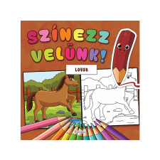  Roland Kiadó - Színezz velünk! Lovak gyermek- és ifjúsági könyv