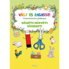 Roland Könyvkiadó Vágj és ragassz! - Készíts húsvéti díszeket! gyermek- és ifjúsági könyv