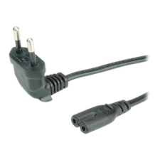 ROLINE 19.07.2093 Áram Csatlakozókábel Fekete 1.80 m (19.07.2093) kábel és adapter