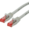 ROLINE 21.15.2608 RJ45 Hálózati kábel, patchkábel CAT 6 S/FTP 15.00 m Szürke Kettős árnyékolás, Halogénmentes, Lángálló 1 db ( )