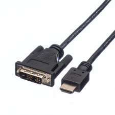 ROLINE DVI -> HDMI Monitor adatkábel 2m (11.04.5522) (11.04.5522) kábel és adapter