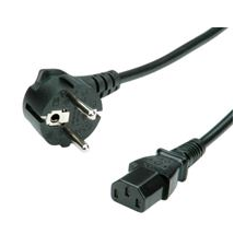 ROLINE Hálózati tápkábel 3m (19.08.1030) (19.08.1030) kábel és adapter