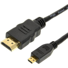 ROLINE HDMI High Speed ??Ethernet, interfész (HDMI M &amp;lt,-&amp;gt, HDMI micro M) 1 m audió/videó kellék, kábel és adapter
