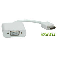 ROLINE HDMI VGA/D-Sub Átalakító Fehér 10cm 12.03.3114-10 kábel és adapter